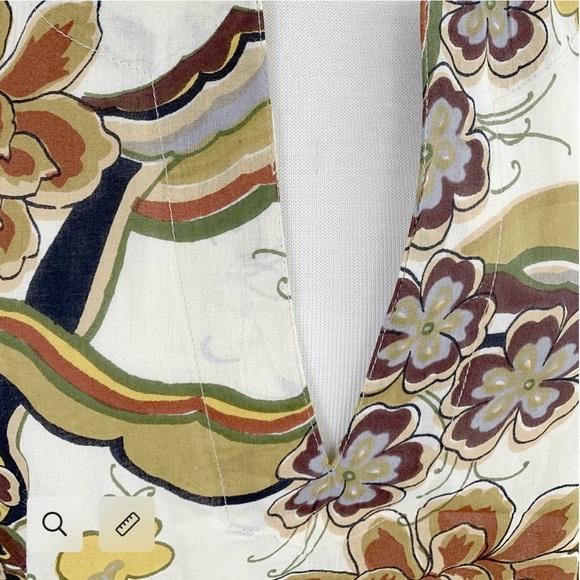 🌴 East Indies Cotton Kurti Tunic Top, Size S - Picture 8 of 9